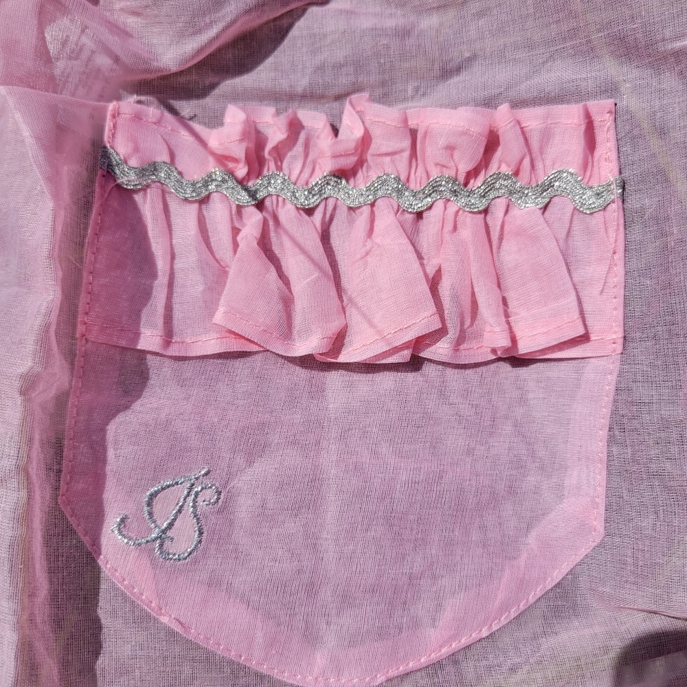 Jessie Steele Limited Edition Fancy Apron ~ NWT ~ Pretty Pink ~ OSFM ~ MCM Vibe